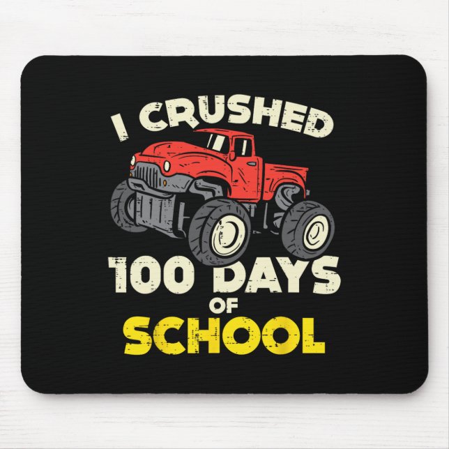 Mousepad Caminhão de 100 Dias de Colégio Monstro 100 Dias B (Frente)