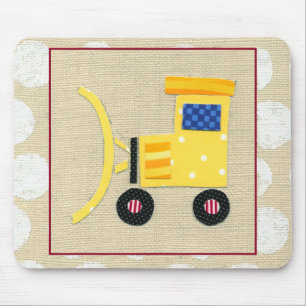 Mousepad Caminhão de Brinquedos Amarelos de Chariklia Zarr