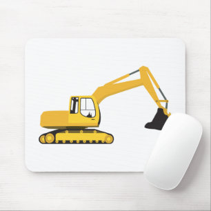 Mousepad Caminhão de Construção da Escavadora