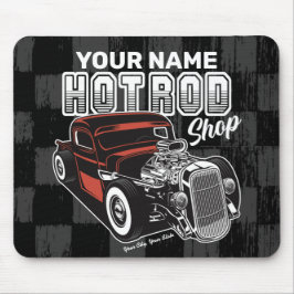 Mousepad Caminhão de Garagem de Compro de Hot Rod Personali