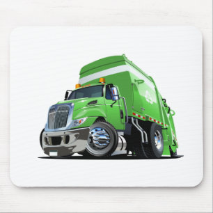Mousepad Caminhão de lixo de cartum