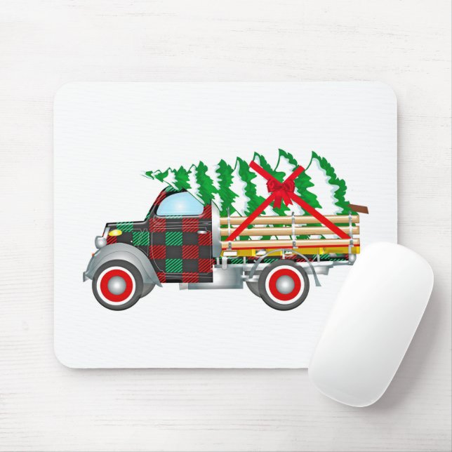 Mousepad Caminhão de Natal (Com mouse)
