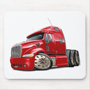 Mousepad Caminhão do vermelho de Peterbilt