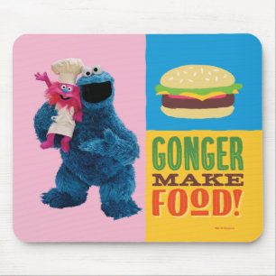 Mousepad Caminhão Foodie do Monstro do Biscoito   Gonger Ma