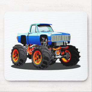 Mousepad Caminhão monstro de cartum