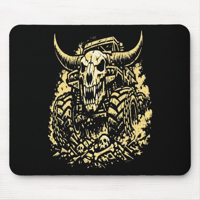Mousepad Caminhão Monstro Esmagador de Ossos do Apocalipse (Frente)