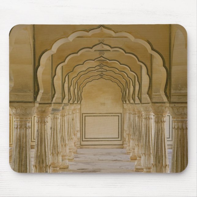 Mousepad Caminho Arranhado com colunas dentro Amber Palace, (Frente)