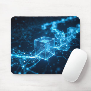 Mousepad Caminho Blockchain brilhante