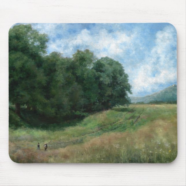 Mousepad Caminho Cênico do Campo - Design de Paisagem Vinta (Frente)