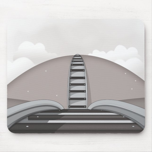 Mousepad Caminho de ferro (Frente)