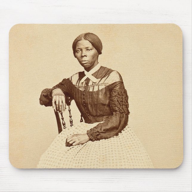 Mousepad Caminho de Ferro Subterrâneo Harriet Tubman (Frente)