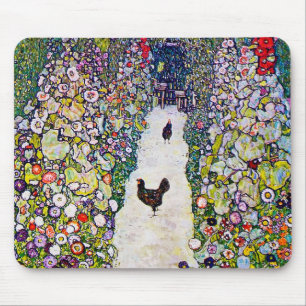 Mousepad Caminho do Jardim com Galinhas, Gustav Klimt