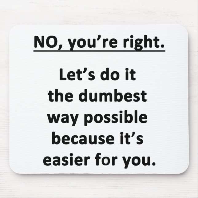 Mousepad Caminho Mais Frágil (Frente)