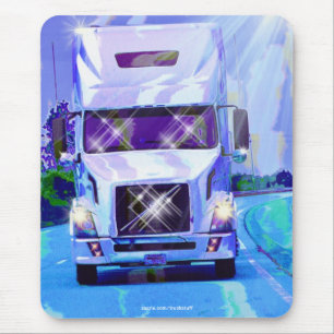MOUSEPAD CAMINHÕES DE CAMINHÃO DE CARGA DE GRANDES CAMINHÕE