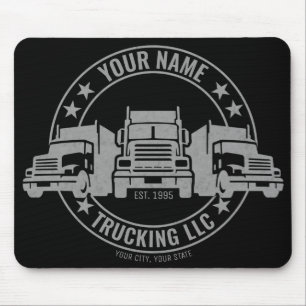 Mousepad Caminhoneiro Personalizado - Caminhão-Caminhão-Sem