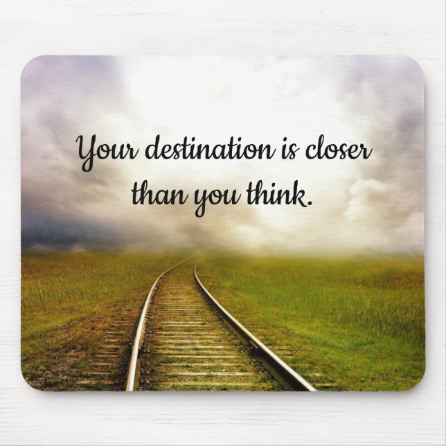 Mousepad Caminhos de ferro da vida (Frente)