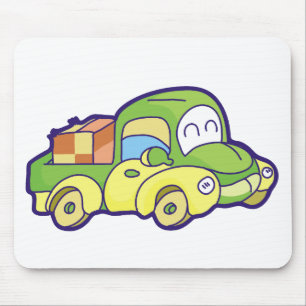 Mousepad Camionete verde