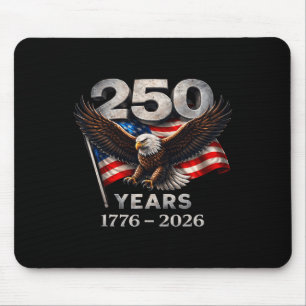 Mousepad Camisa 250 Aniversário EUA Águia Bandeira American