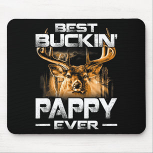 Mousepad Camisa Buckin 'Pappy Ever Caça ao Veado Pai de Fus