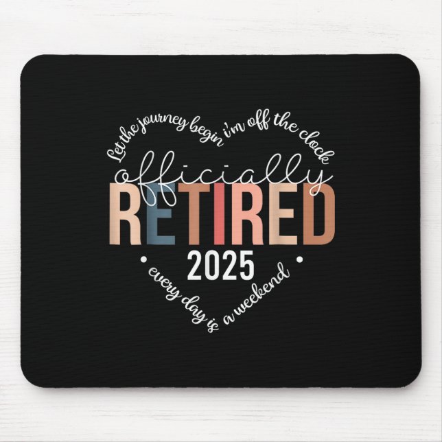 Mousepad Camisa Cardíaca De 2025 Oficialmente Reformada Par (Frente)