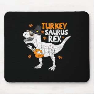 Mousepad Camisa de Ação de Graças Meninos Crianças Turkeysa