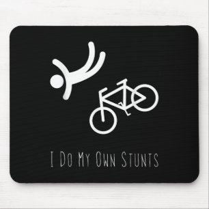 Mousepad Camisa de Amante de Bicicleta - Eu Faço Meus Própr