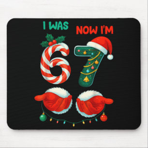 Mousepad Camisa de Aniversário de 7 Anos Era 6 Agora Sou 7