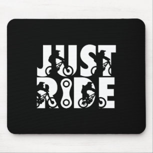 Mousepad Camisa de Bicicleta de Montanha Apenas Pedale Pres