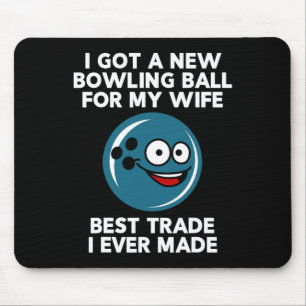Mousepad Camisa De Boliche Engraçada Para O Avô Pai Do Mari