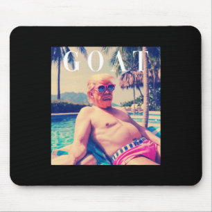 Mousepad Camisa de Cabra Trump Engraçada Verão 2024 Republi