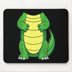 Mousepad Camisa de Corpo de Crocodilo Adulto Crianças Homen