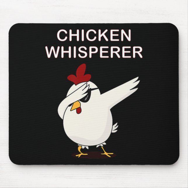Mousepad Camisa de Dabbing do Acalmador de Frangos Dab das  (Frente)