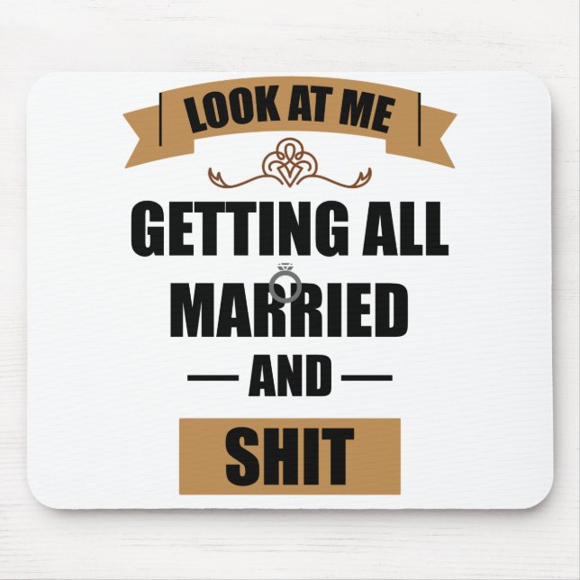 Mousepad Camisa de Dama de Honra Bêbada Despedida de Soltei (Frente)