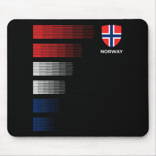 Mousepad Camisa de Futebol da Noruega - Futebol Norueguês