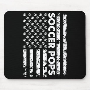 Mousepad Camisa de Futebol Engraçada com Bandeira Americana