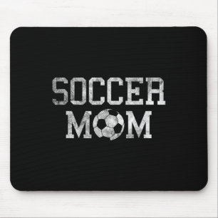 Mousepad Camisa de Mãe de Futebol Orgulhosa Presente Divert
