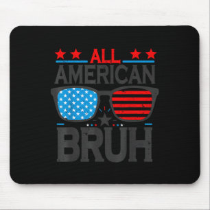 Mousepad Camisa de Menino 'All American Bruh Cool Sungles 4