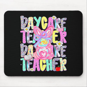 Mousepad Camisa de primavera colorida fofa para professora