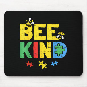 Mousepad Camisa de quebra-cabeça de conscientização sobre a