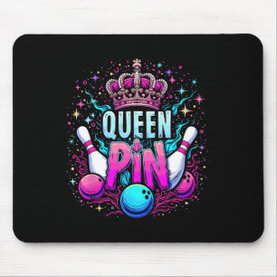 Mousepad Camisa de Rainha do Pino para Liga de Boliche Femi