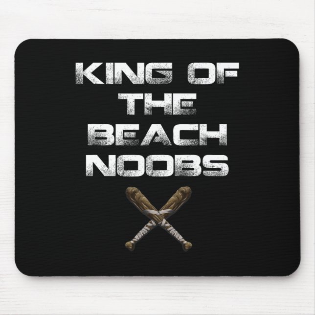 Mousepad Camisa De Vídeo Do King Of Beach Noobs (Frente)