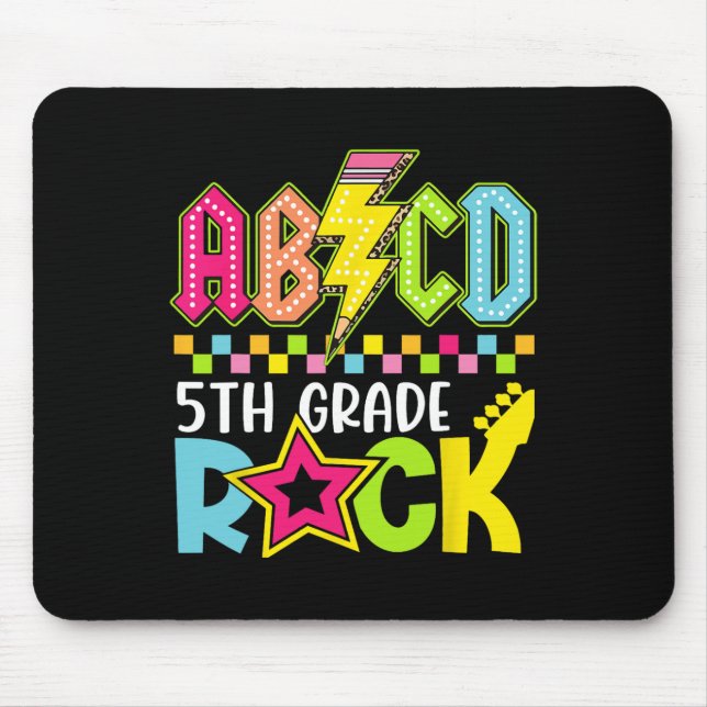 Mousepad Camisa Divertida Para Volta às Aulas Raio de 5ª Sé (Frente)