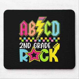 Mousepad Camisa Divertida Volta às Aulas Raio 2ª Série Rock