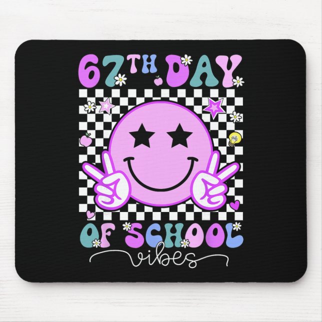 Mousepad Camisa do 67º dia de escola Six Seven Bruh Profess (Frente)