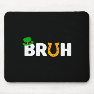 Mousepad Camisa do Dia de São Patrício Bruh Meninos Criança