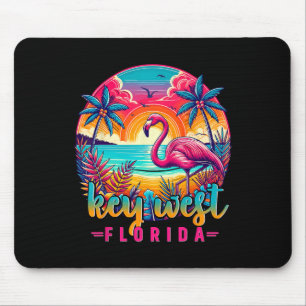 Mousepad Camisa do Flamingo Tropical Praia Key West Flórida