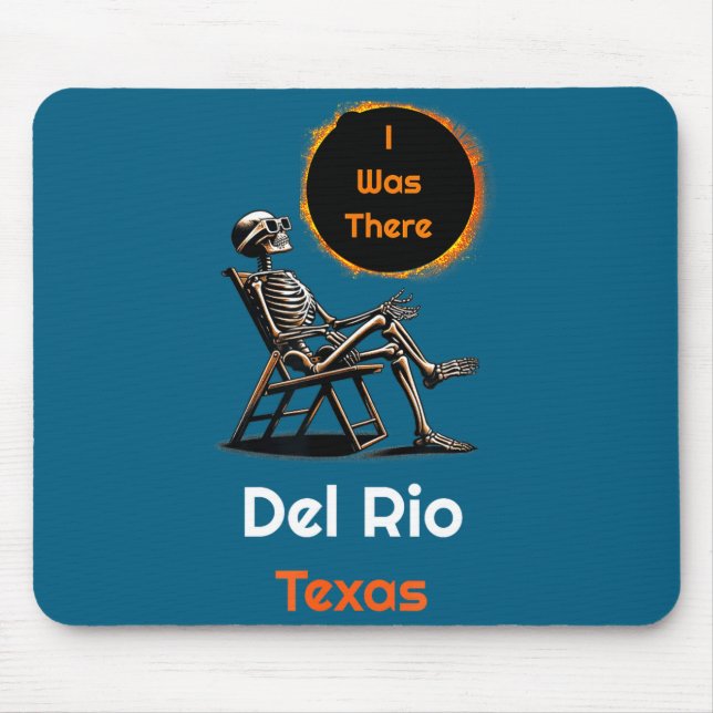 Mousepad Camisa Eclipse Solar Del Rio Texas (Frente)