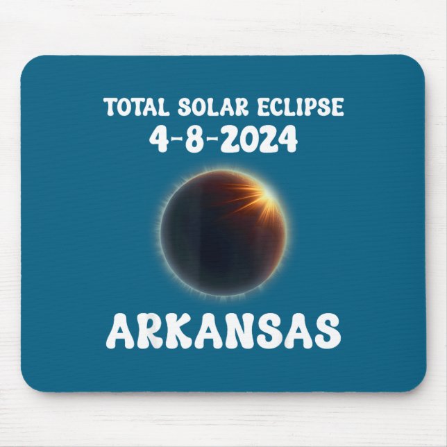 Mousepad Camisa Eclipse Solar Total Duas Vezes na Vida (Frente)