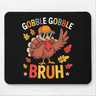 Mousepad Camisa engraçada de Ação de Graças peru grito meni