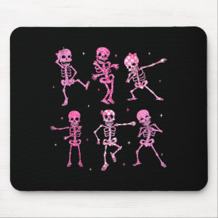 Mousepad Camisa engraçada de esqueleto dançante de Hallowee